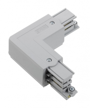 XTS34-1 L-Verbinder links silber für 3 Phasen Stromschiene Global