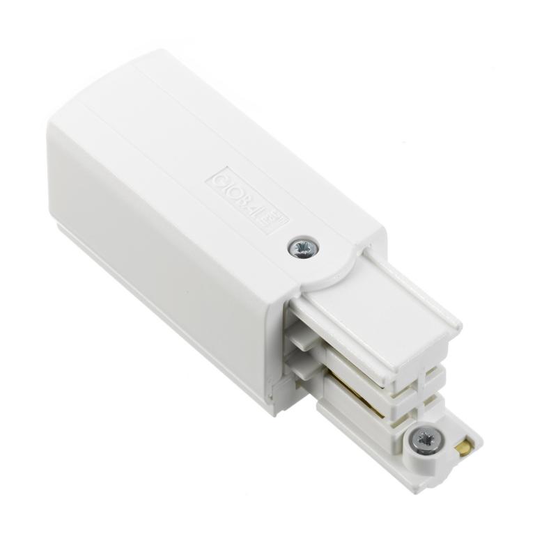 XTS11-3 Einspeisung weiss für 3 Phasen Stromschiene Global