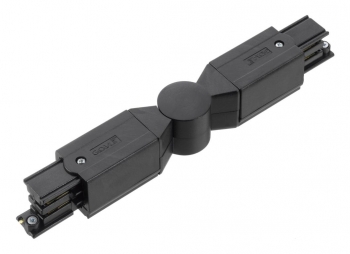XTS24-2 Gelenkverbinder schwarz für 3 Phasen Stromschiene Global